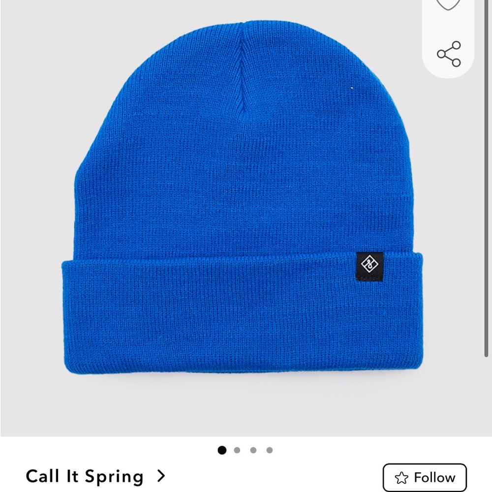 Call It Spring Royal Blue Beanie
